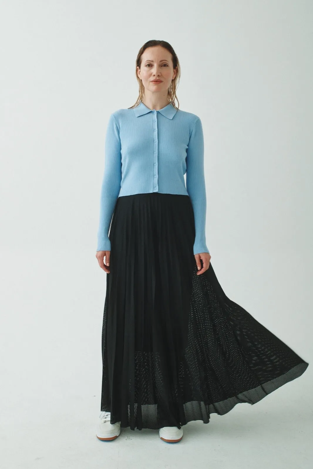 08 PLEATED BASKETBALL SKIRT