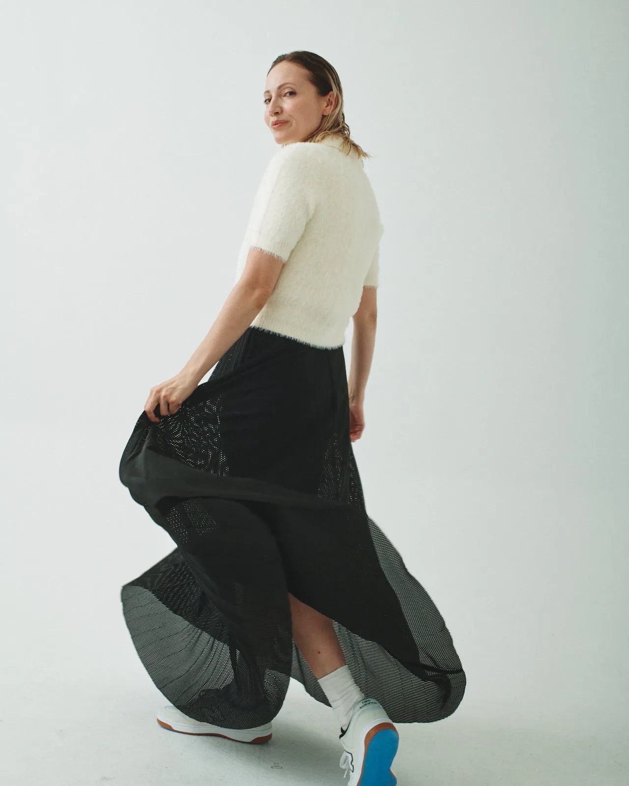 08 PLEATED BASKETBALL SKIRT