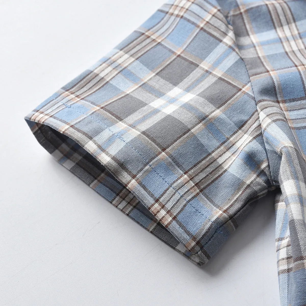 2 Pieces Set Baby Kid Boys Dressy Checked Bow Shirts And Suits Trousers Wholesale 211109626