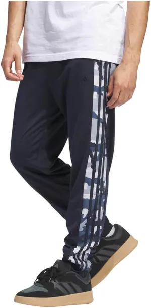 adidas Men's Essentials Camouflage Tricot Track Pants