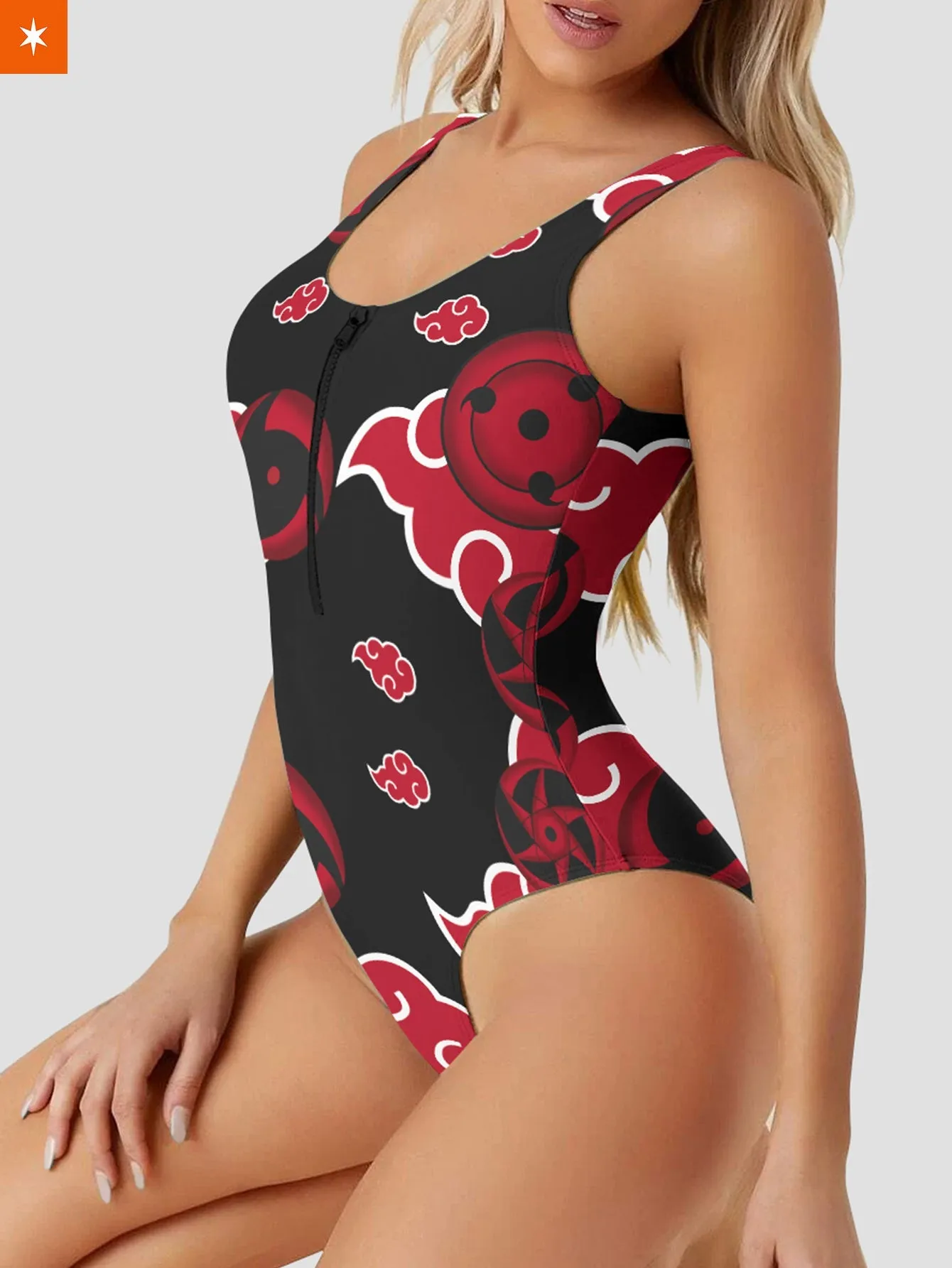 Akatsuki Sharingan One Piece Swimsuit