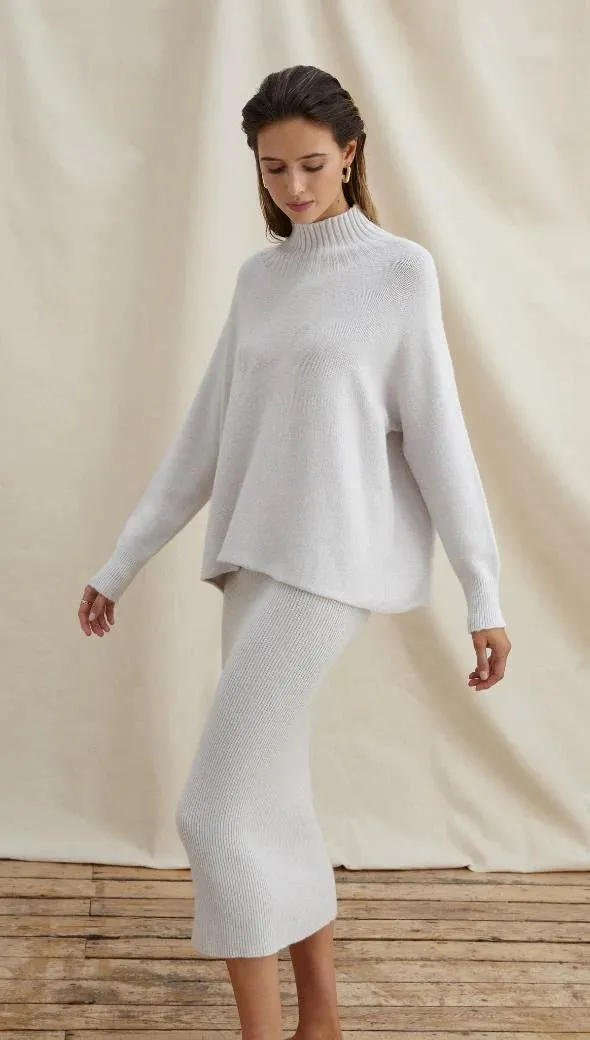 Alma Pencil Skirt - Ivory