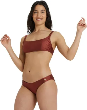ARENA Solid Women's Bralette Top Bikini Set - Fashion Two Piece Swimsuit | Women's Cute Bikini Swimsuit Beach and Pool