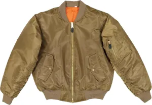 Army Universe MA-1 Bomber Flight Jacket Reversible Air Force Military Fighter Pilots Casual Insulated Tactical Coat