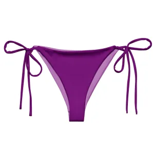 Asexual Solid String Bikini Bottom
