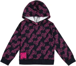 Barbie Girls Fleece Pullover Hoodie Toddler to Big Kid