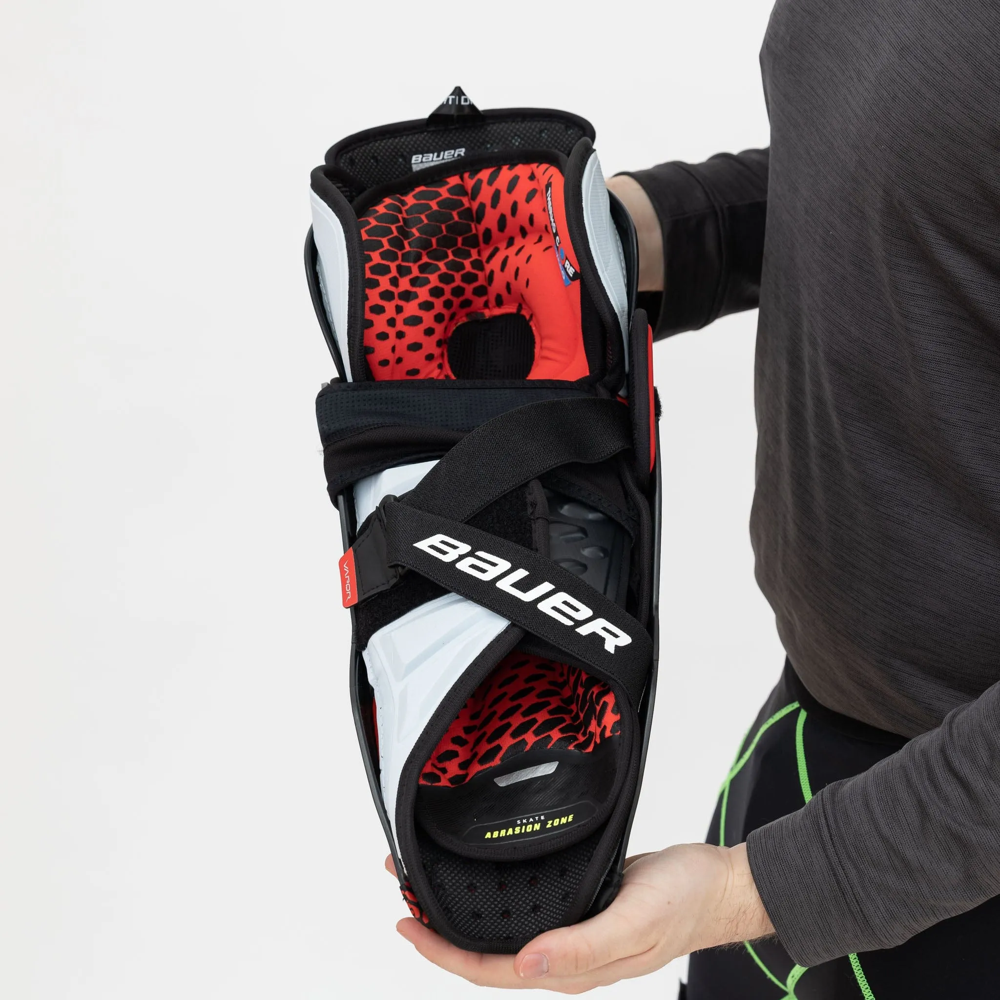 Bauer Vapor Hyperlite Intermediate Hockey Shin Guards
