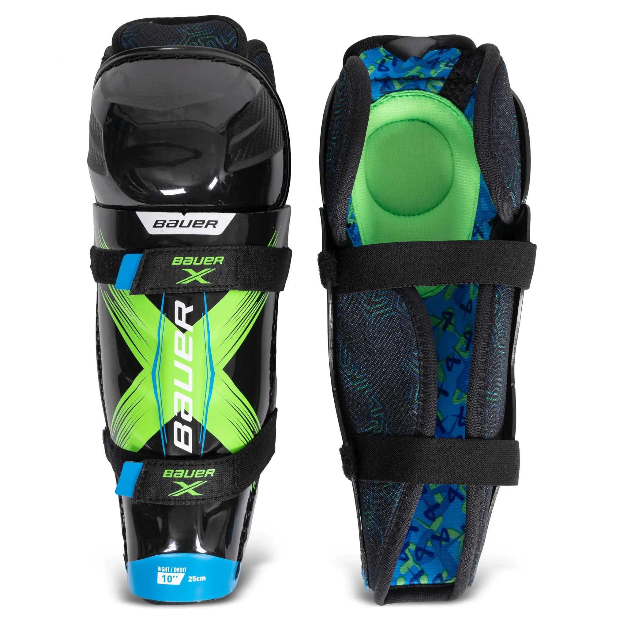 Bauer X Series Youth Hockey Shin Guards - (2024)