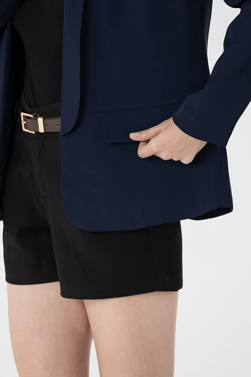 Beninos Womens Casual Long Sleeve Blazer Jackets with No Button