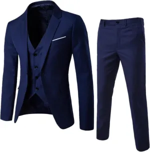 Black Suit Day Printing Fashion Casual Dress Up Suit Jacket Vest Pants Three Suit Mens Formal Suit Black Suit Jacket