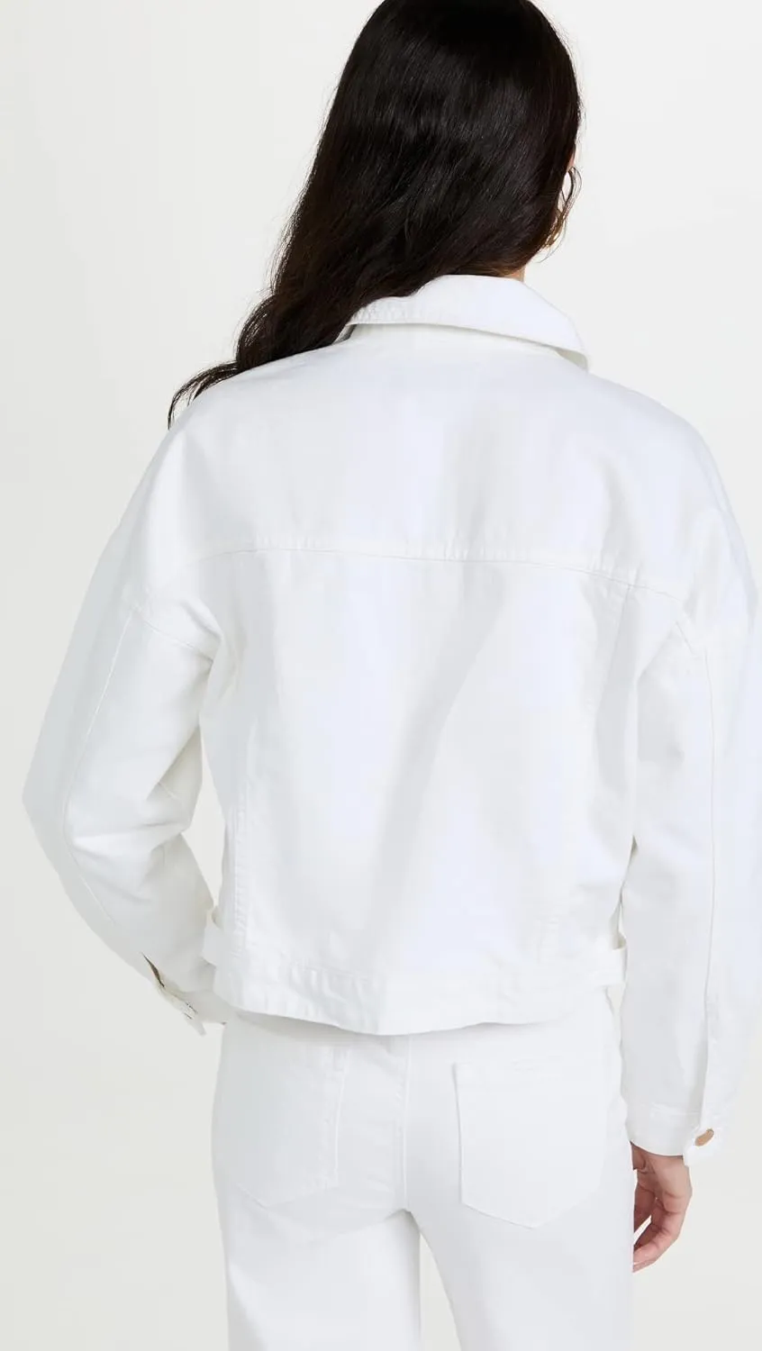[BLANKNYC] Womens Luxury Clothing Denim Trucker JacketLuxury Clothing Denim Trucker Jacket