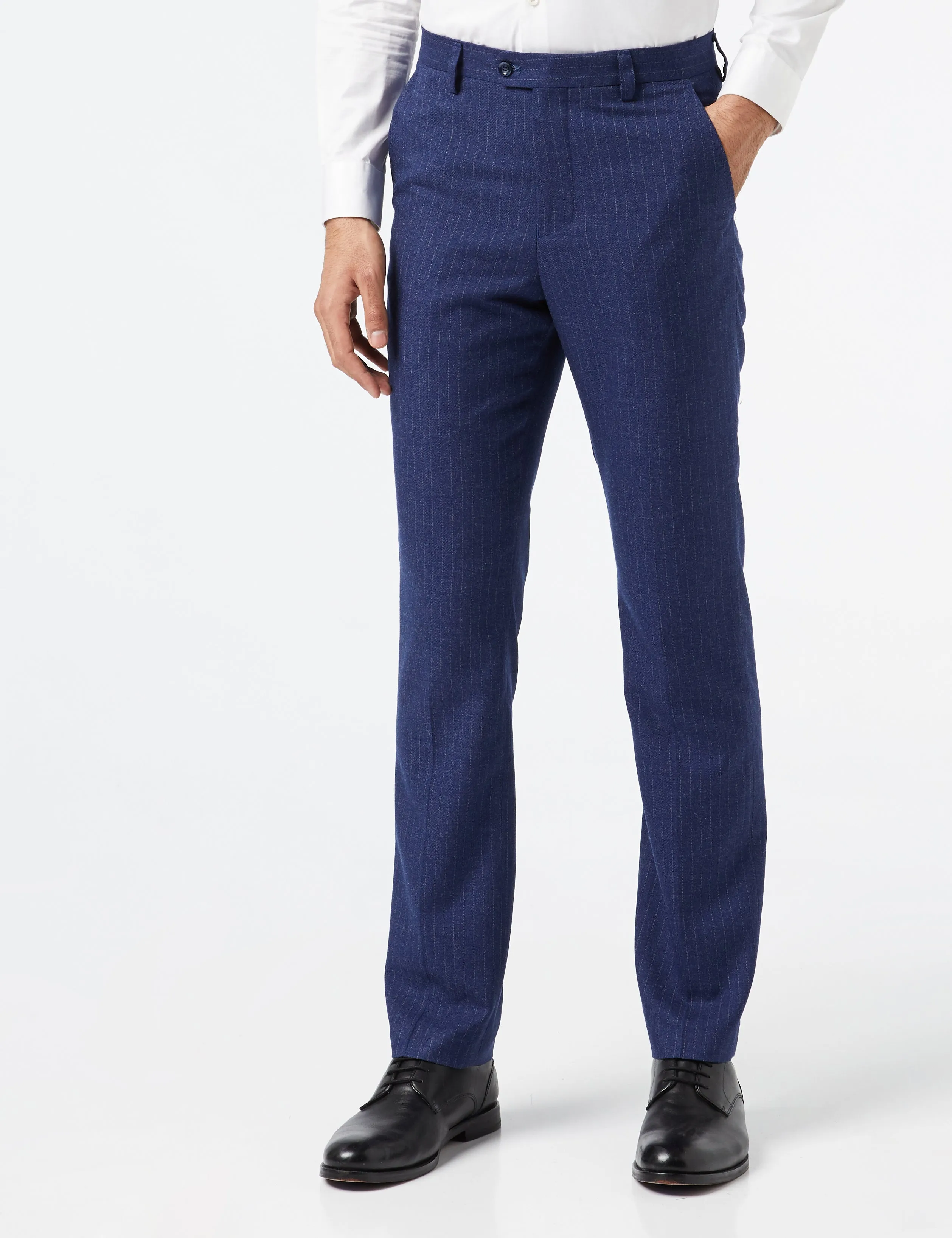 Blue Pinstripe 3 Piece Suit