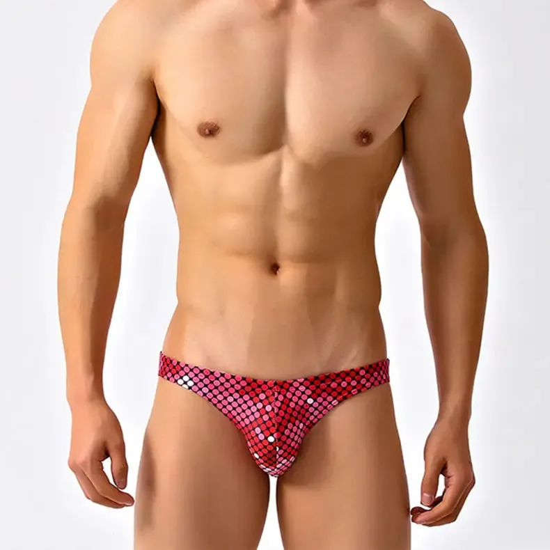Blue Willow Low Cut Swim Brief