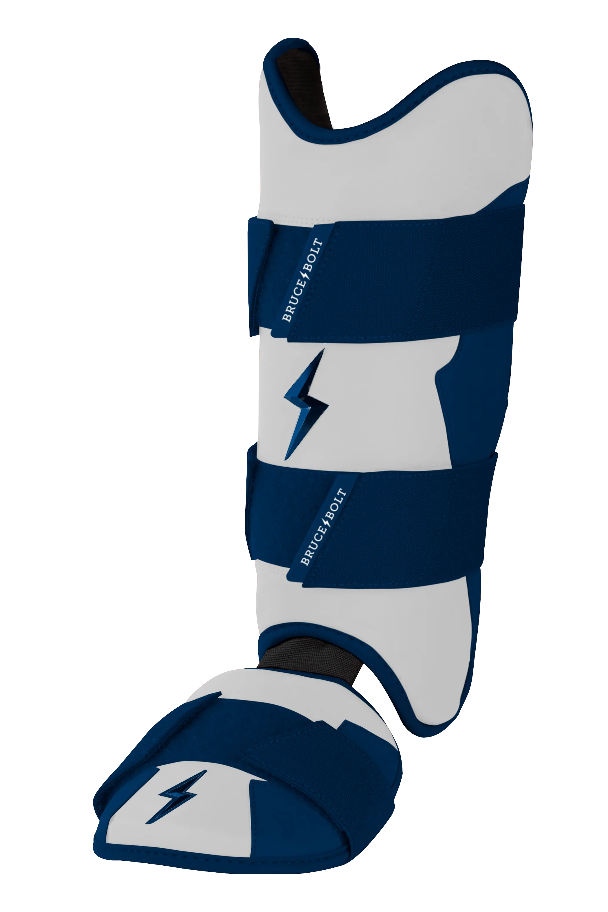 BRUCE BOLT Chrome Series Leg Guard - NAVY