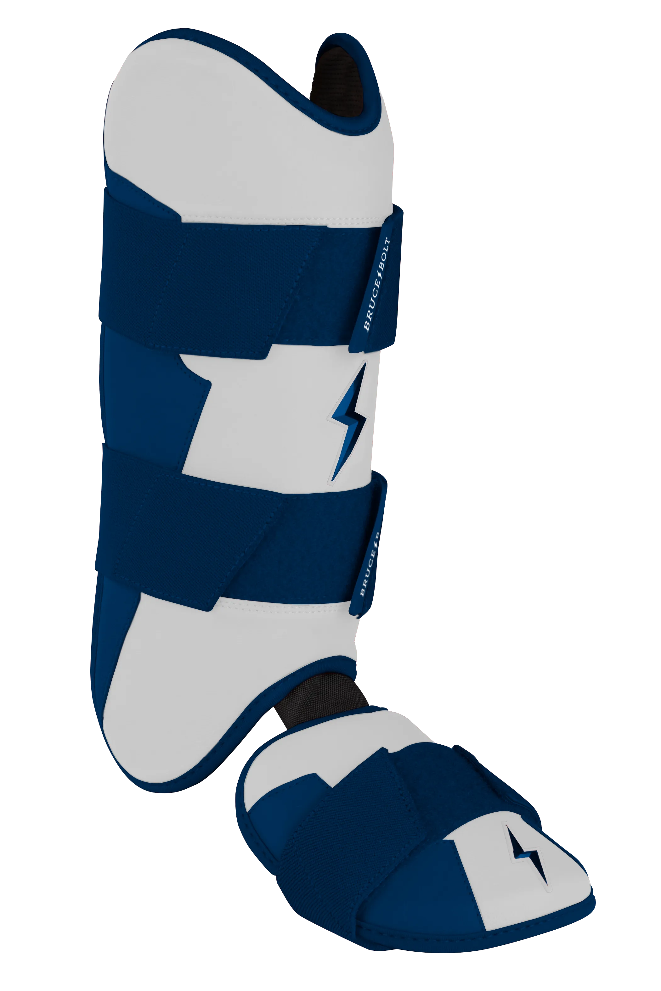 BRUCE BOLT Chrome Series Leg Guard - NAVY