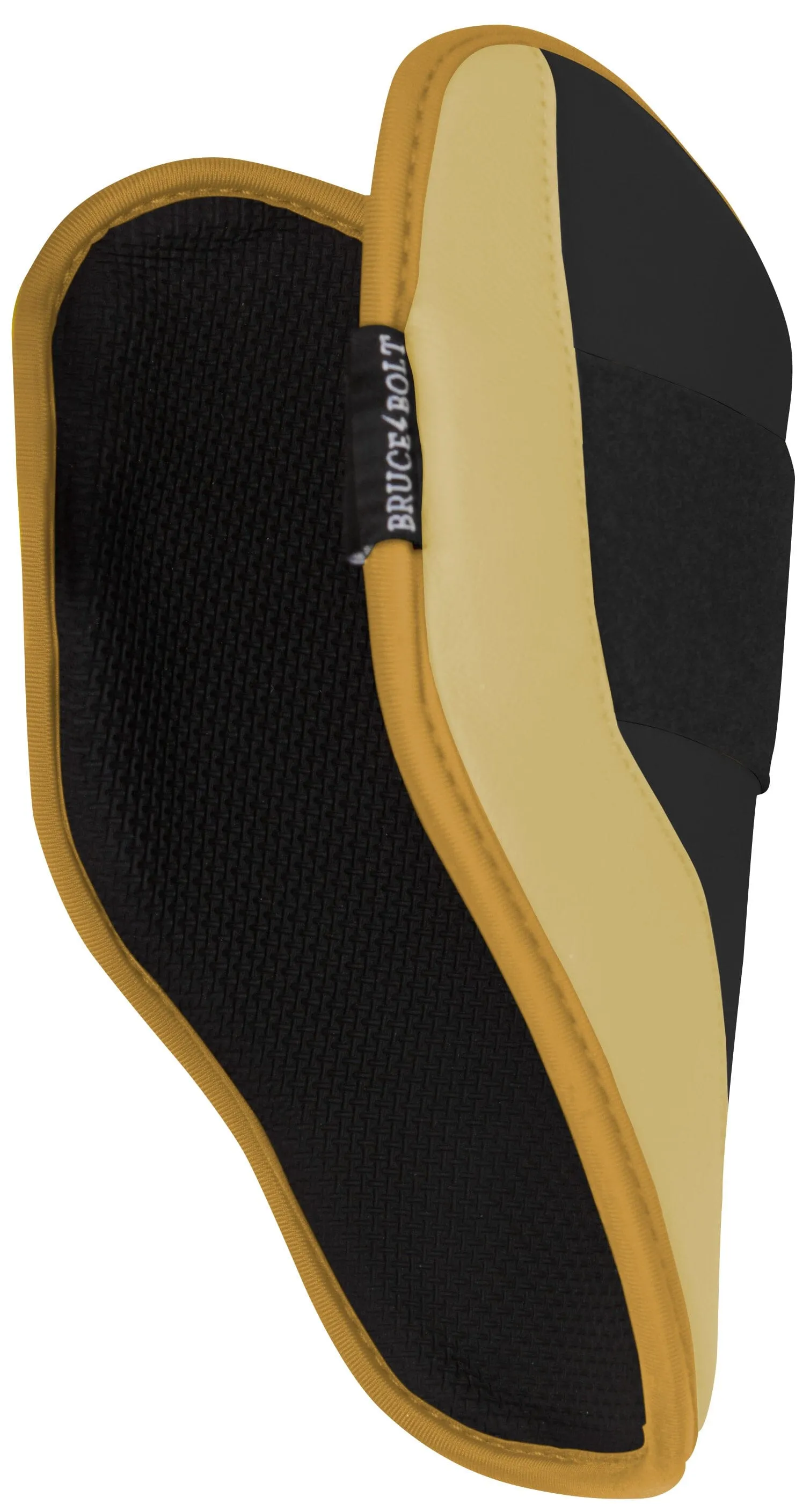 BRUCE BOLT PREMIUM PRO Elbow Guard - GOLD BLACK