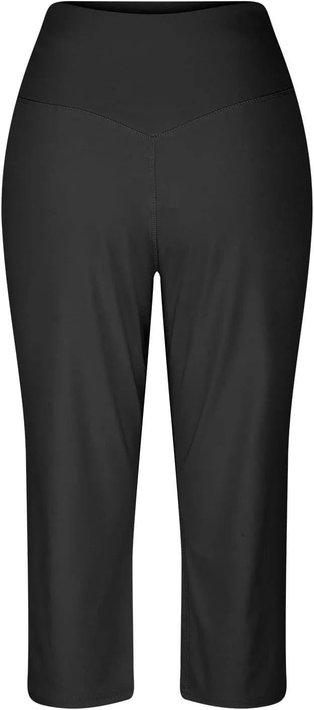 Butterflycra High Waist Mini Leggings for Women Tall Petite Regular for Work Business Buttery Soft Non See Through
