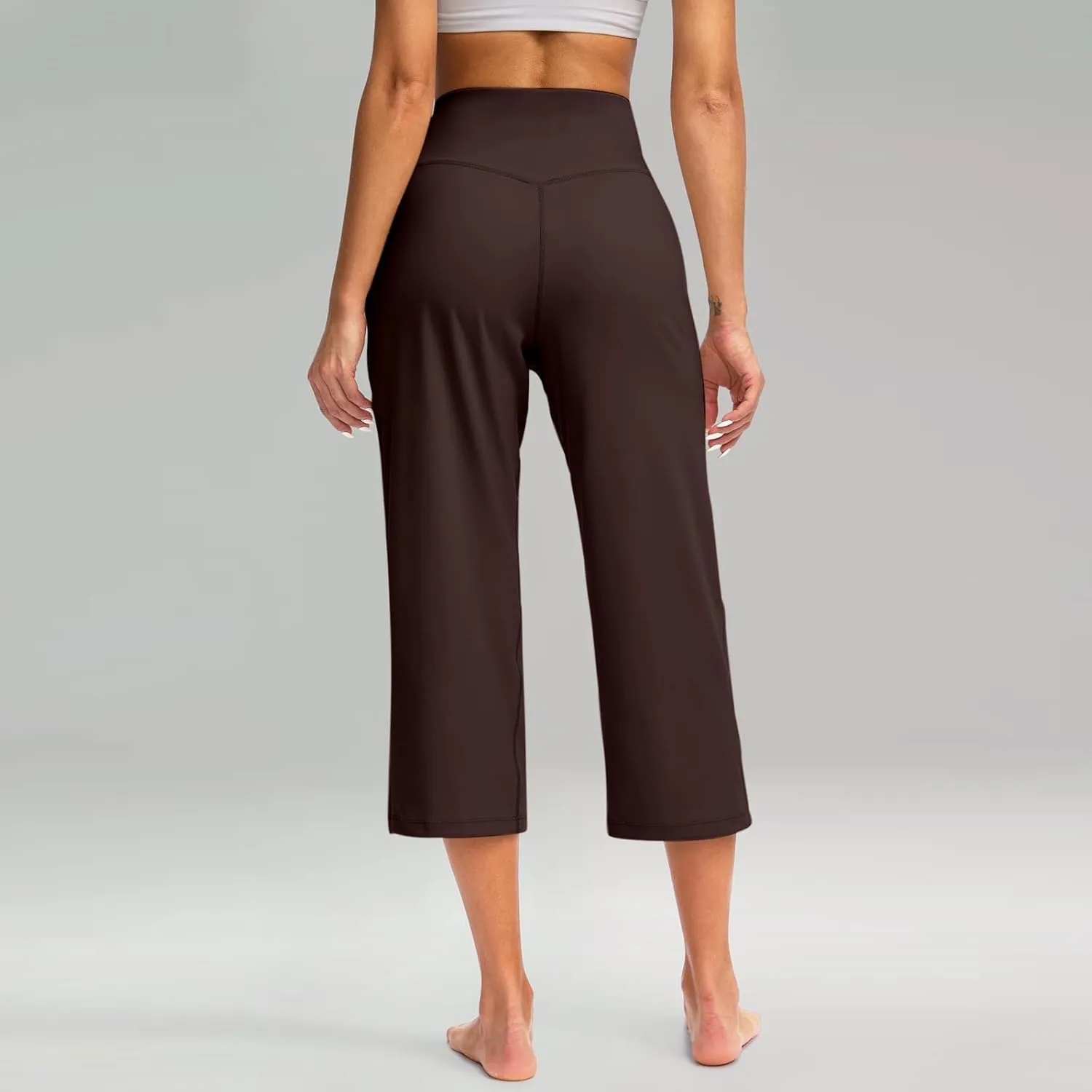 Butterflycra High Waist Mini Leggings for Women Tall Petite Regular for Work Business Buttery Soft Non See Through