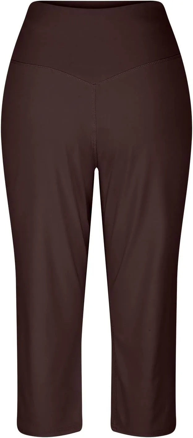Butterflycra High Waist Mini Leggings for Women Tall Petite Regular for Work Business Buttery Soft Non See Through
