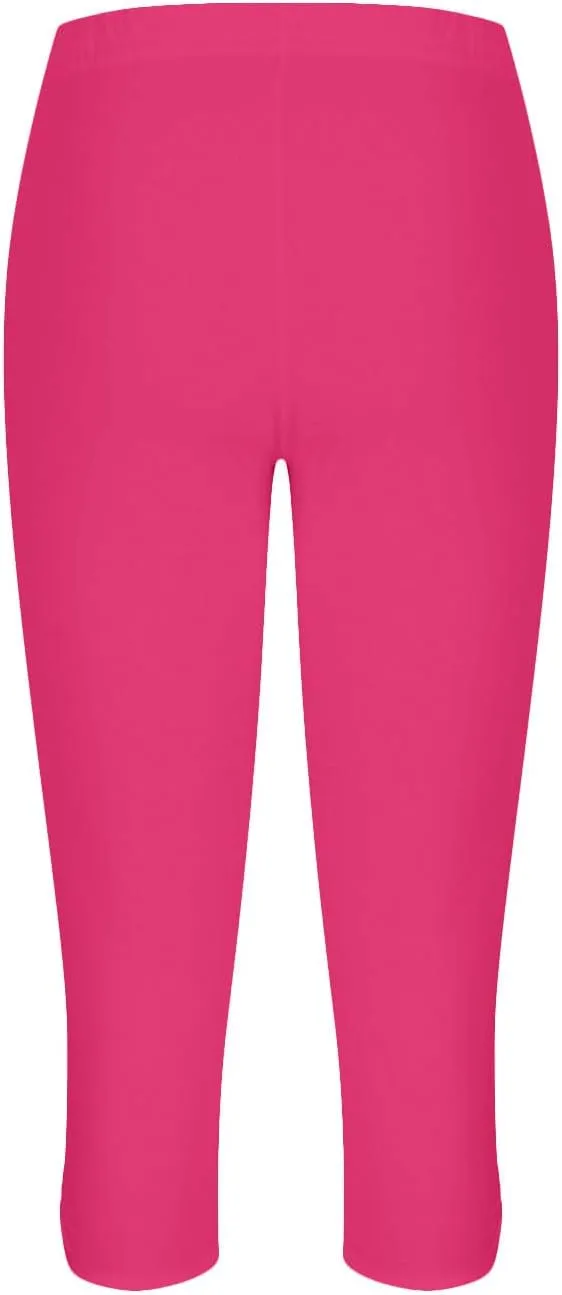 Capri Leggings for Women 2025 Stretch Capri Pants Plus Size Capris Summer Capris High Waisted Soft Yoga Pants Trendy