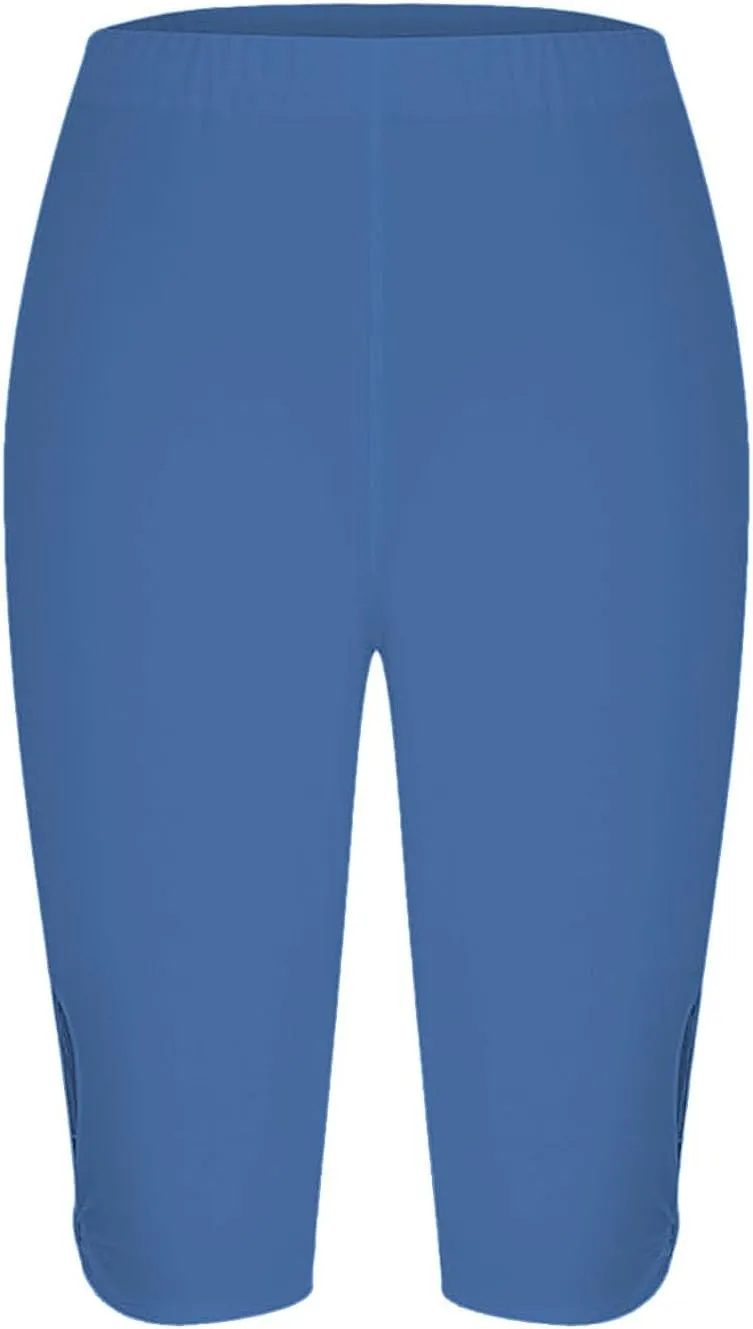 Capri Leggings for Women High Waist Cropped Yoga Pants Summer Casual Lightweight Soft Workout Lounge Capris
