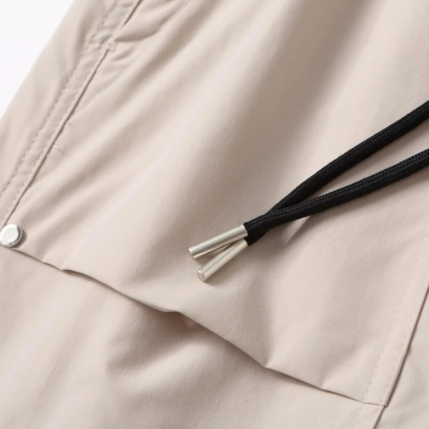 Cargo Pants Men Outdoor Stretch Overalls with Large Pockets Loose Soft Pants Rainproof Mens Big and Tall Cargo Pants