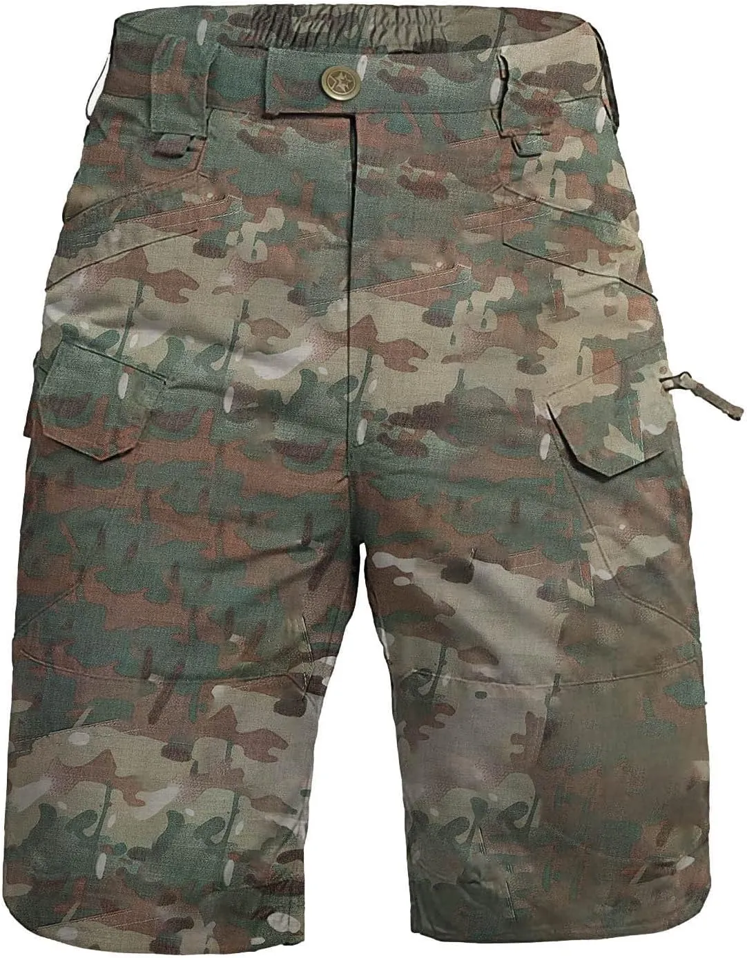 Cargo Shorts for Men Relaxed Fit Quick-Dry Classic Work Pants Baggy Lightweight Outdoor Ripstop Hiking Pants Pockets