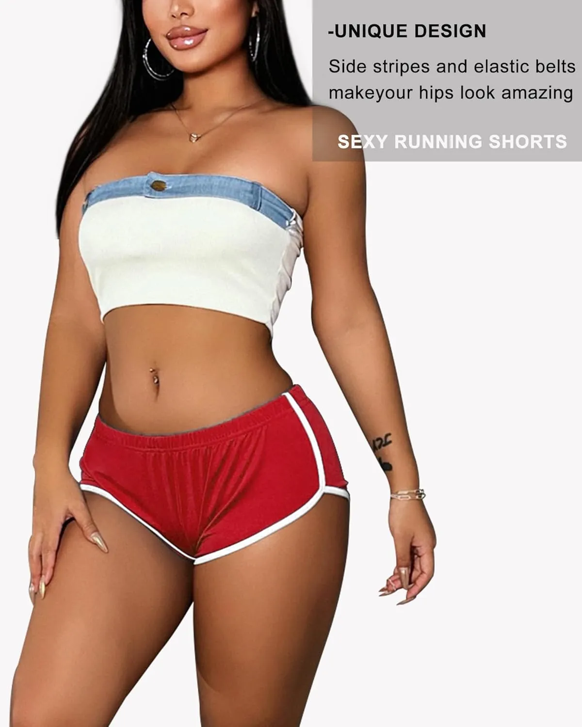 Cheeky Women's Femboy Booty Shorts - Sexy Micro Mini Hot Pants