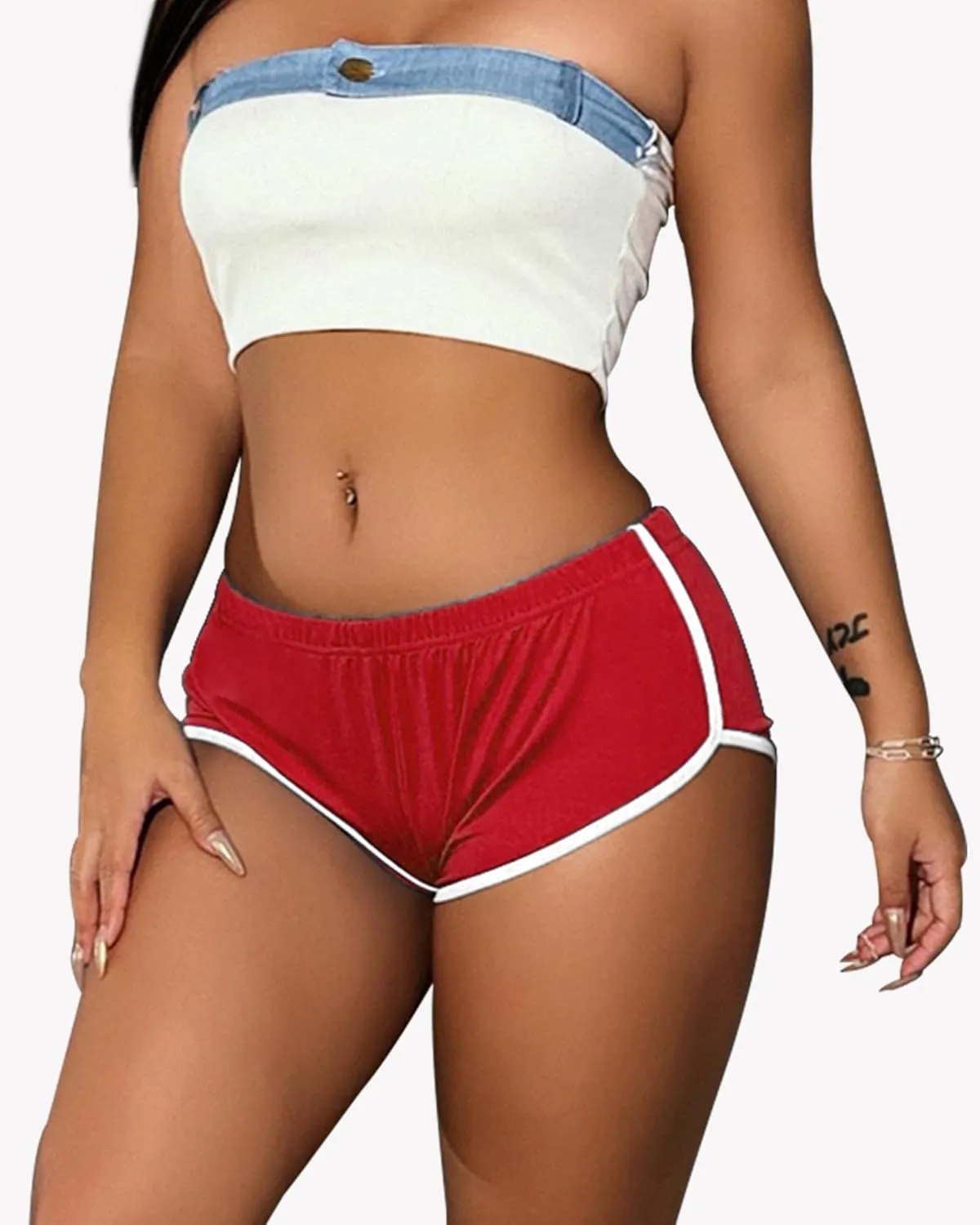 Cheeky Women's Femboy Booty Shorts - Sexy Micro Mini Hot Pants