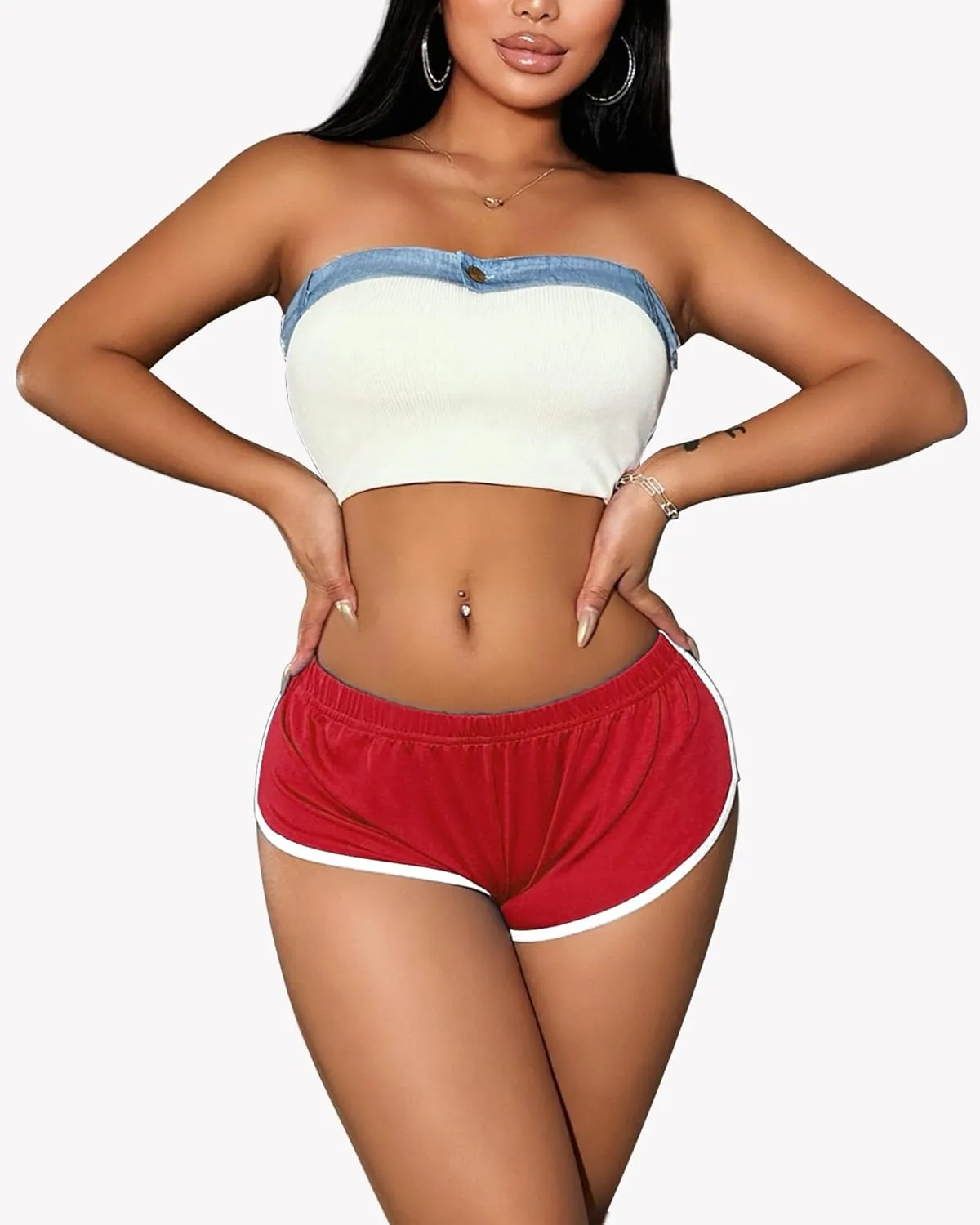 Cheeky Women's Femboy Booty Shorts - Sexy Micro Mini Hot Pants