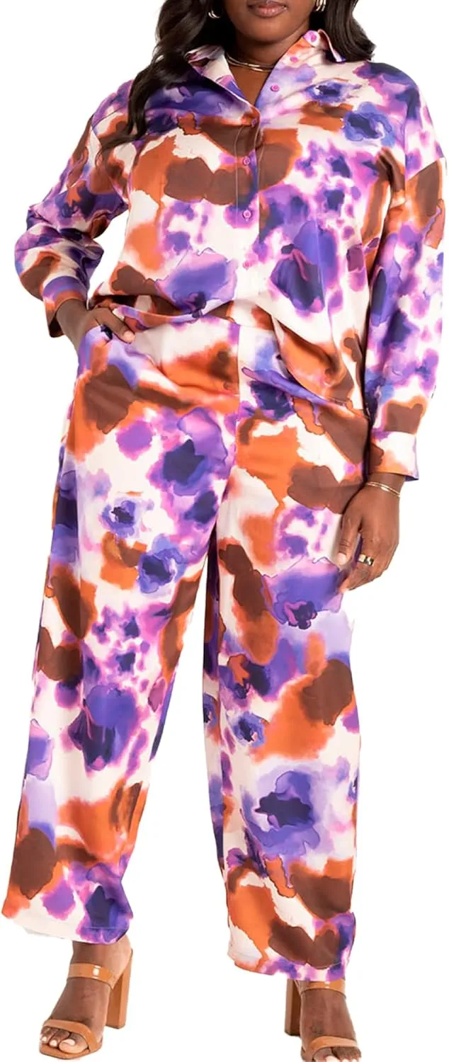 Comfort Choice Plus Size Silky Lace-Trimmed Camisole