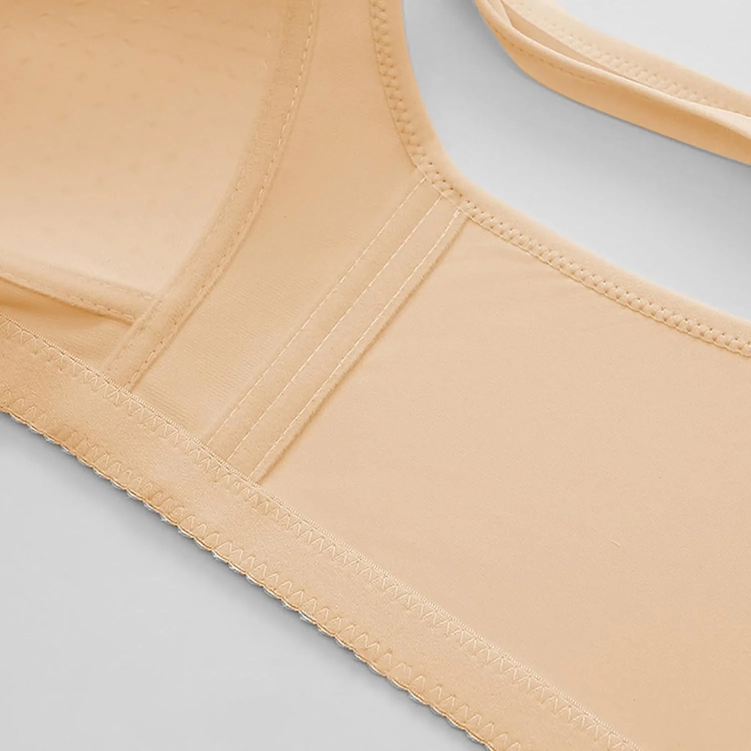Daisy Bra for Seniors,No Underwire Comfortable Front Snap Closure Sleep Bras,Light Thin Breathable Simple Everyday Bra