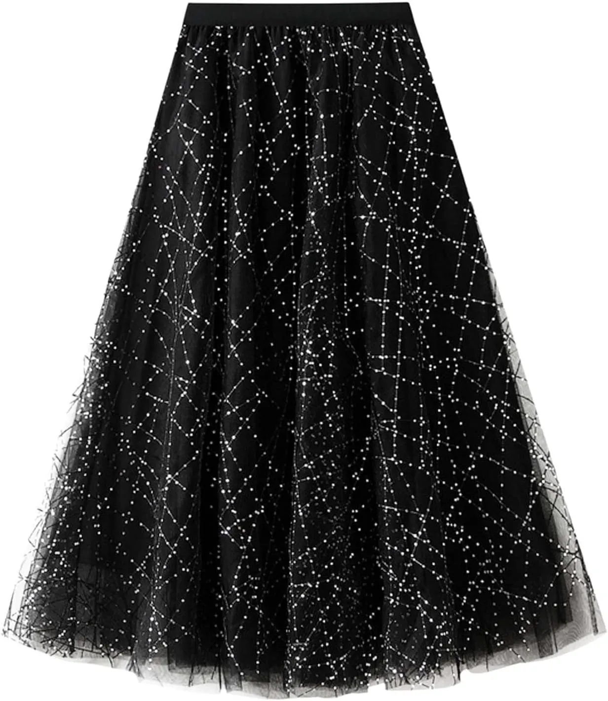 Deals of The Day Womens Sequin Skirt Midi Festival Clothes for Women Women's Wear to Work Dresses Womens Long Skirts for Winter for Wedding Carnival Business Corduroy Skirts for Women