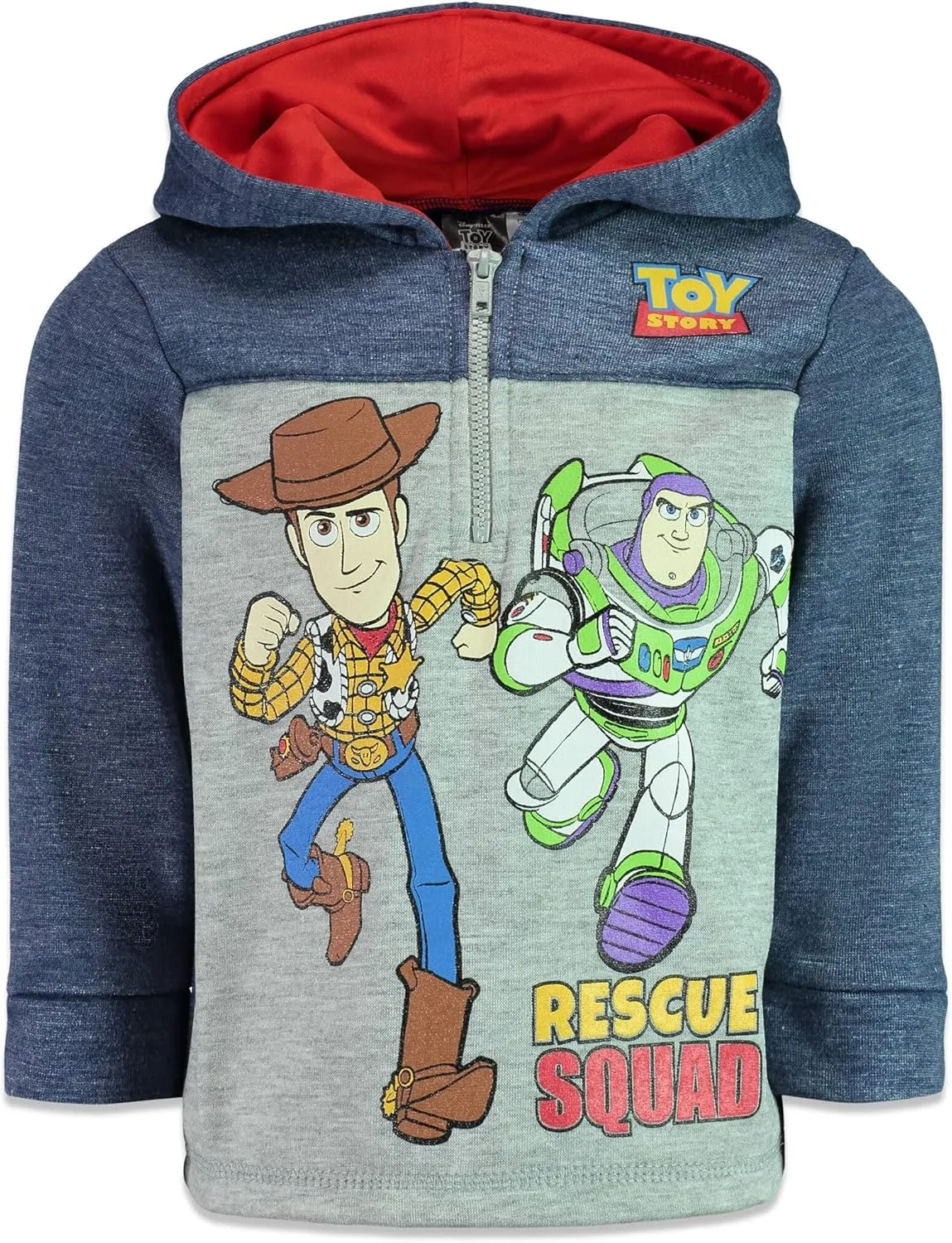 Disney Fleece Half Zip Hoodie Infant to Big Kid Sizes (12 Months - 18-20)