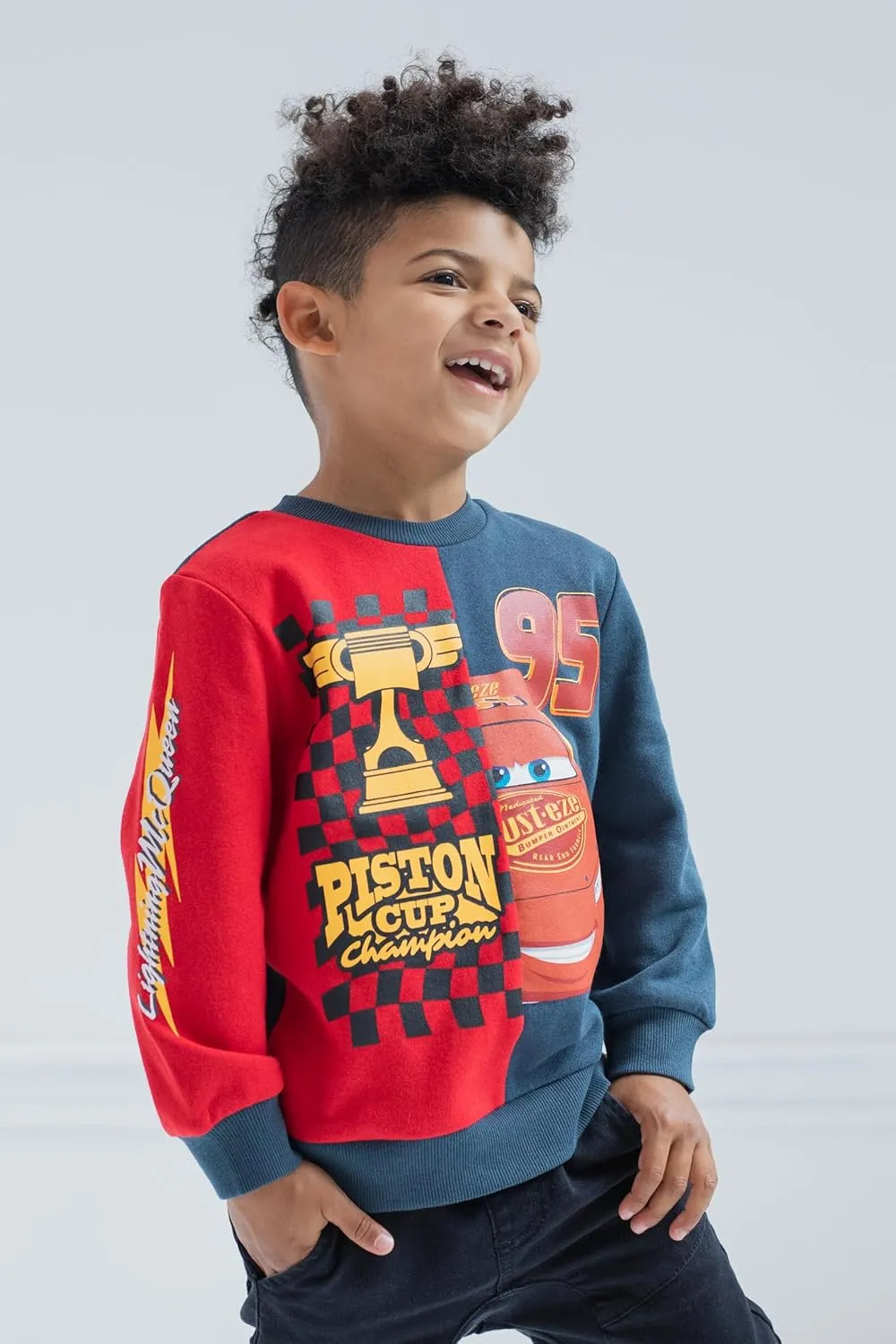 Disney Lion King Mickey Mouse Cars Toy Story Sweatshirt Toddler to Big Kid Sizes (2T - 18-20)