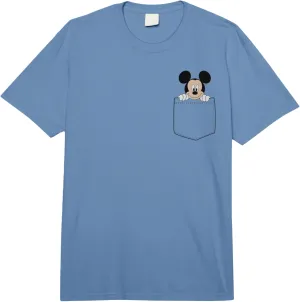 Disney Mickey Mouse Pocket Comfort Colors Adult Heavyweight T-shirt
