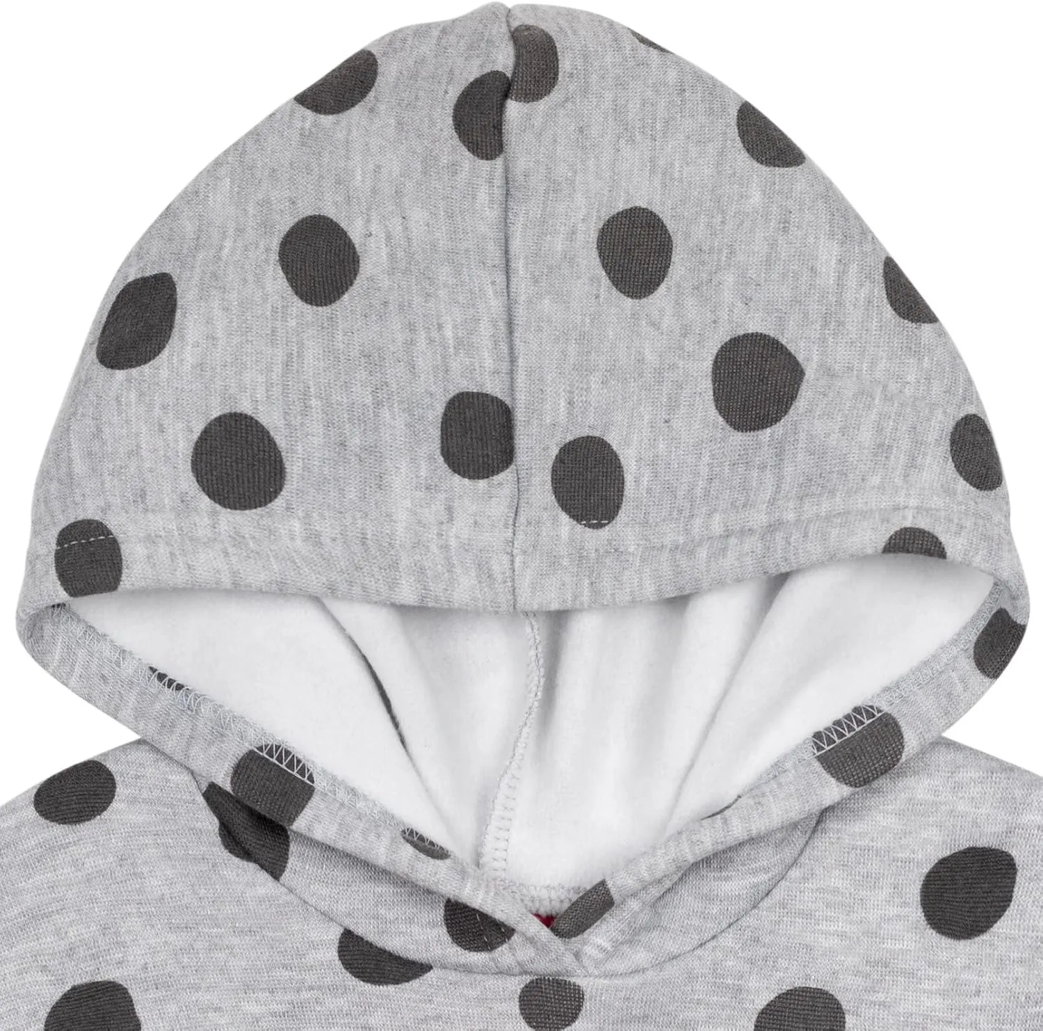 Disney Minnie Mouse Fleece Crossover Hoodie Infant to Big Kid Sizes (12 Months - 14-16)