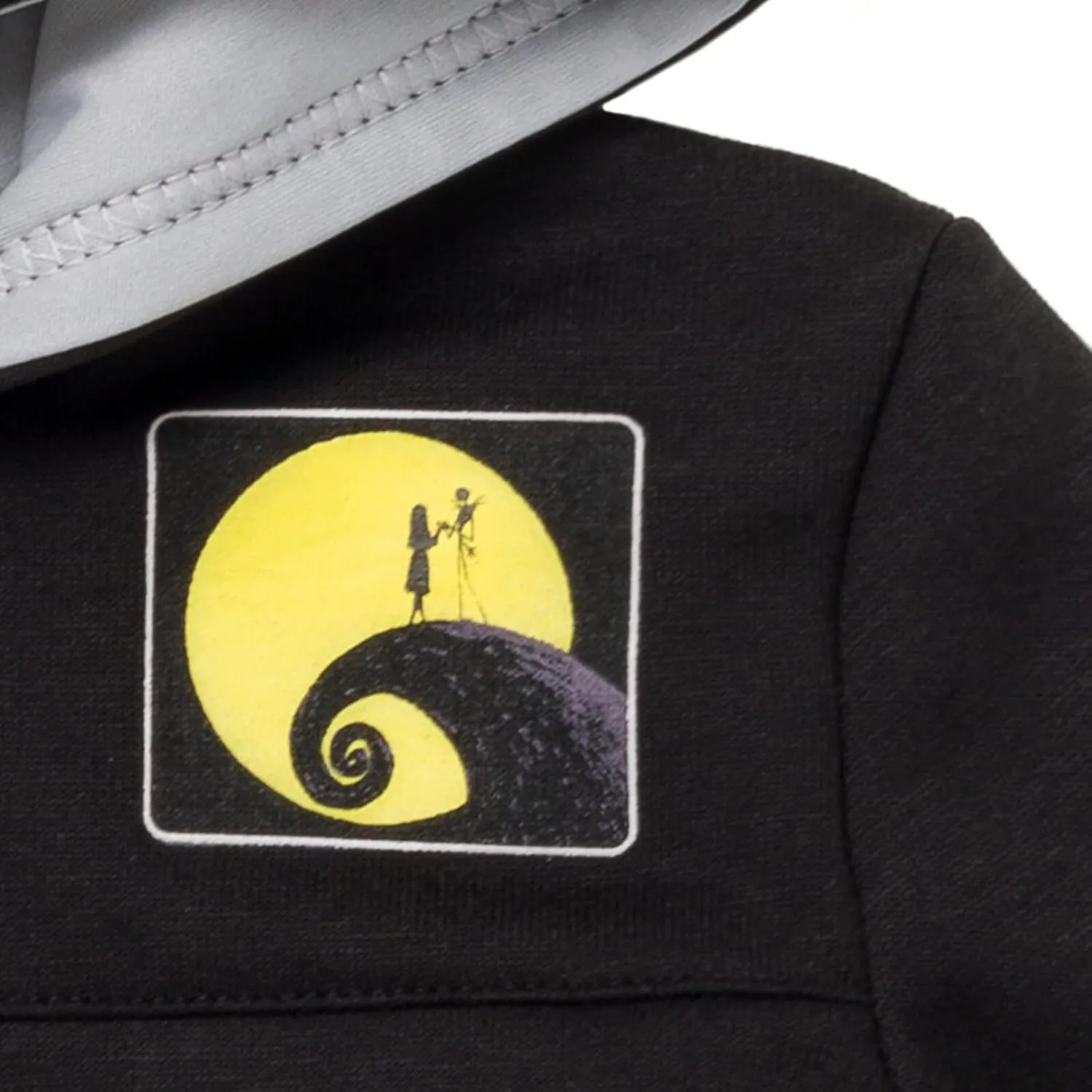 Disney Nightmare Before Christmas Jack Skellington Oogie Boogie Sally Fleece Quarter Zip Hoodie Toddler to Little Kid