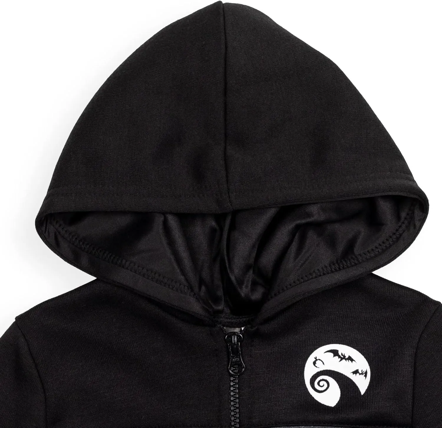Disney Nightmare Before Christmas Jack Skellington Oogie Boogie Sally Fleece Quarter Zip Hoodie Toddler to Little Kid