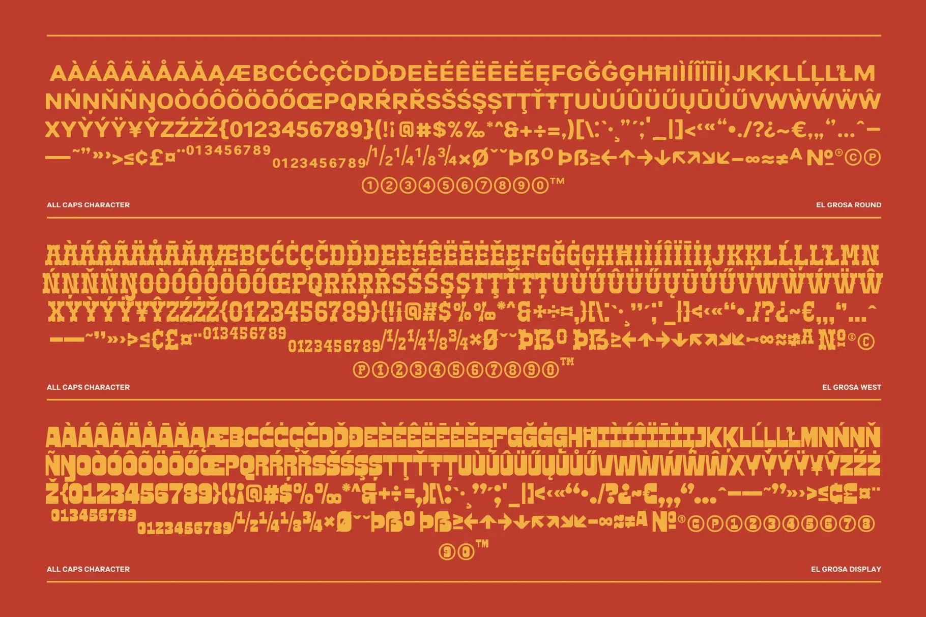 El Grosa | Spanish Inspired Typeface