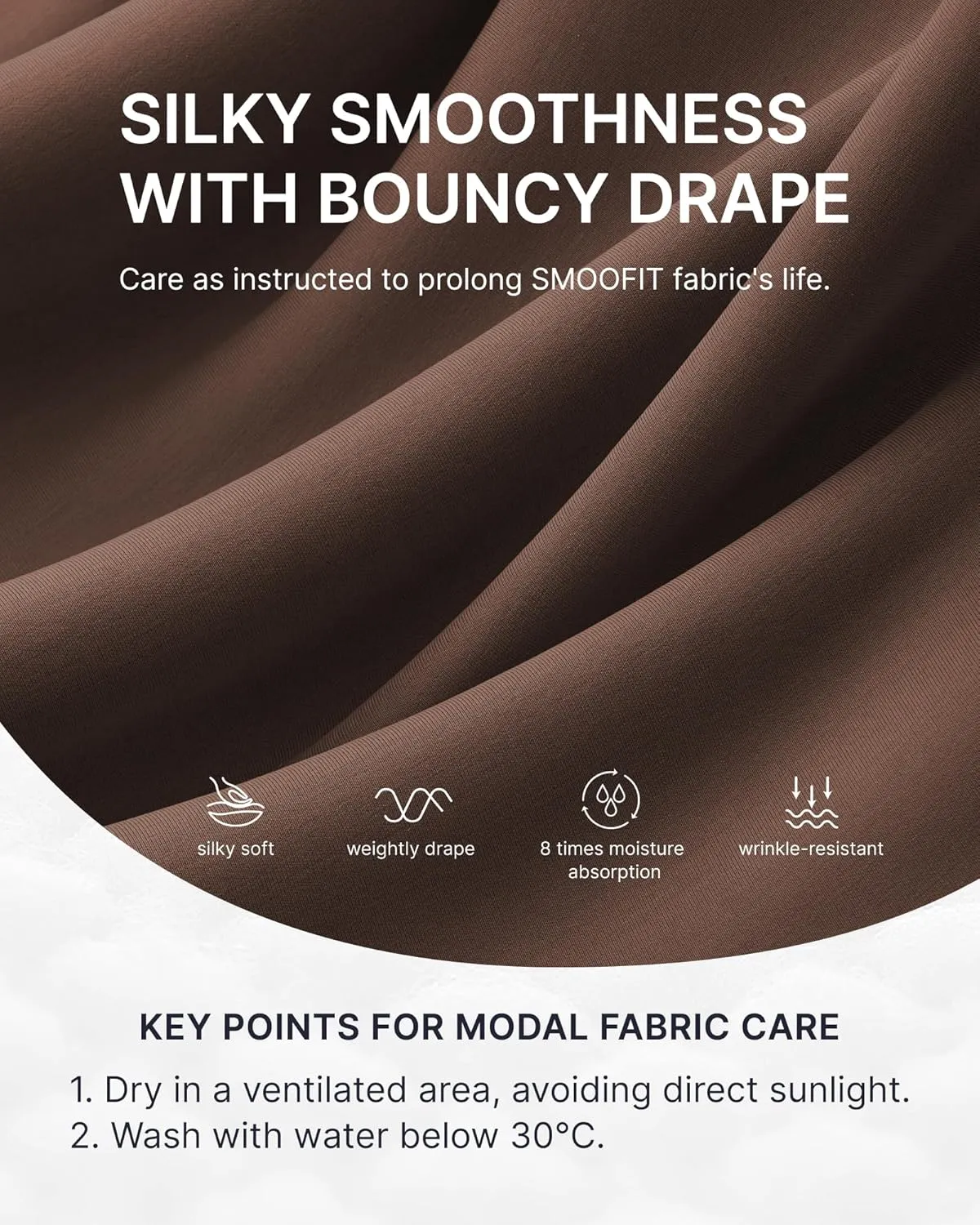 G4Free Smoofit Wide Leg Sweatpants Yoga Pants with Pockets Drawcord Casual Lounge Pants Modal Soft Petite/Regular/Tall