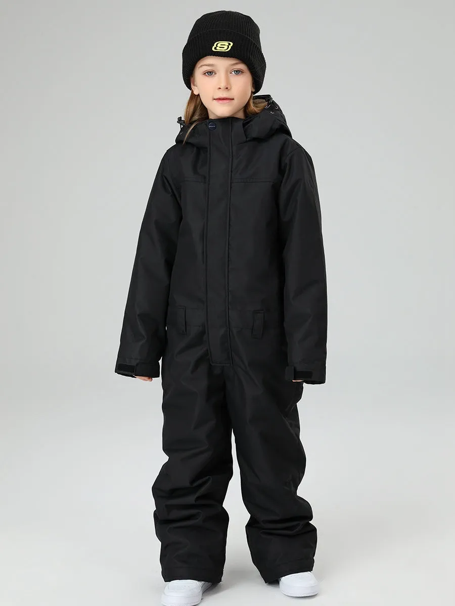 Girls One piece snowsuits Waterproof
