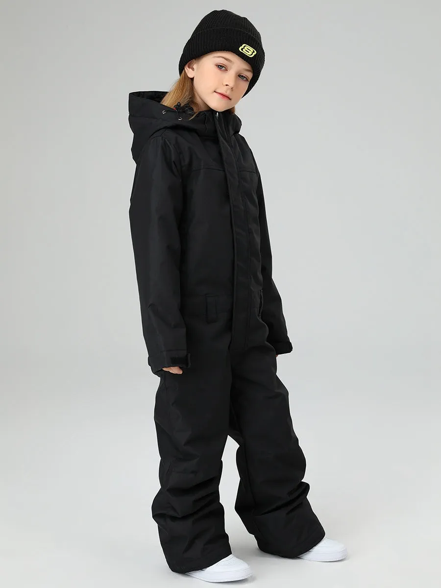 Girls One piece snowsuits Waterproof