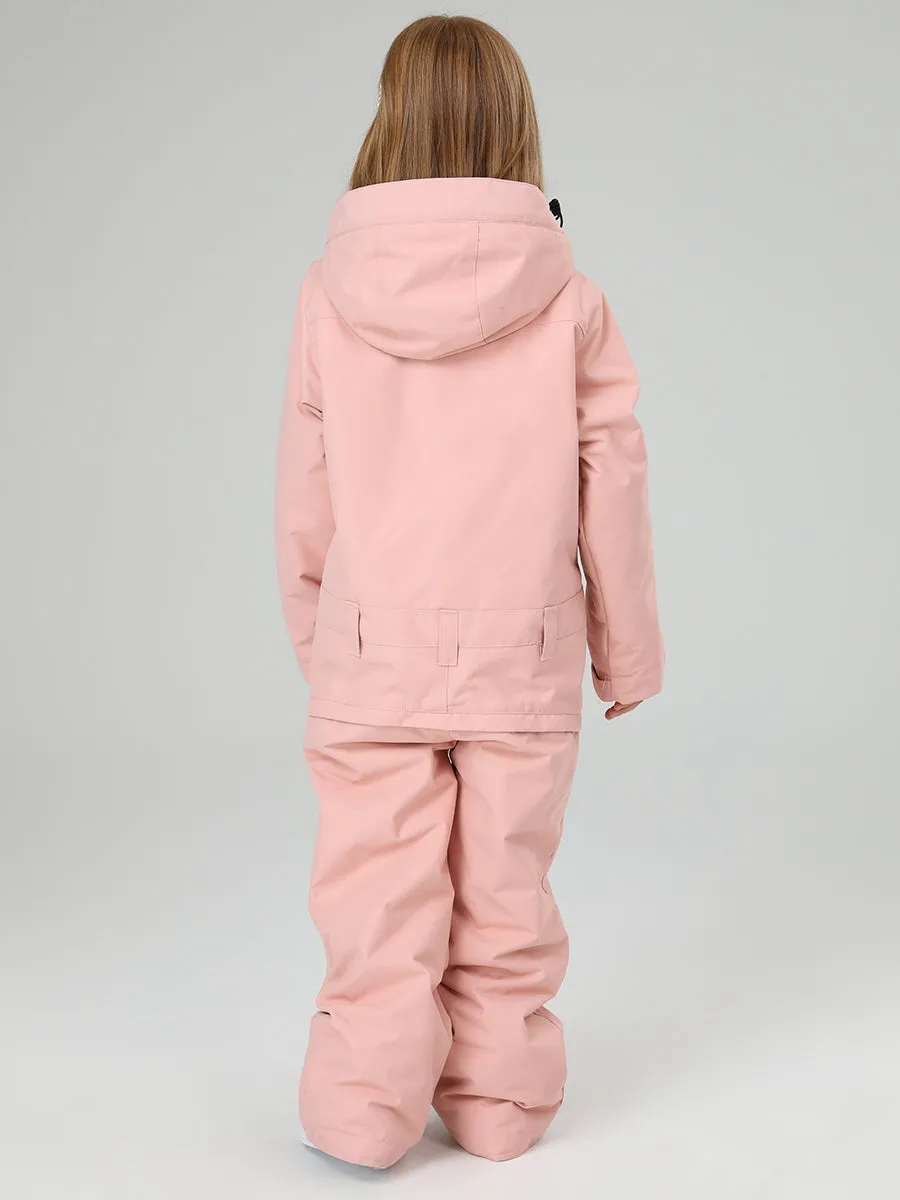 Girls One piece snowsuits Waterproof