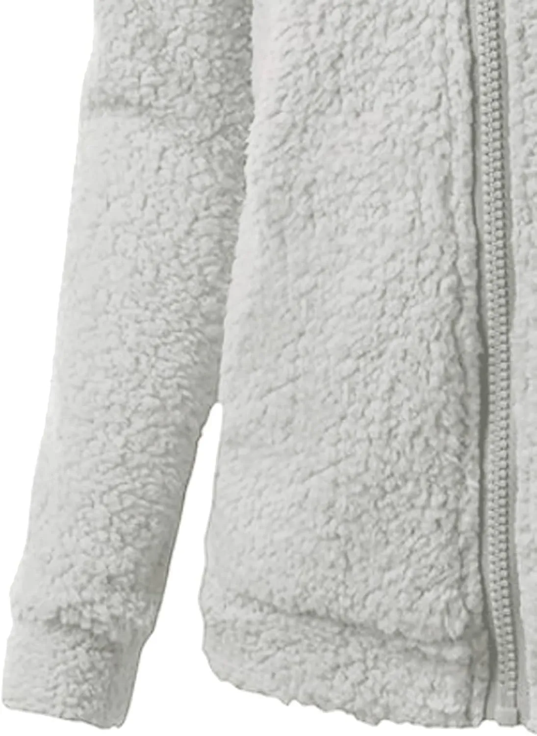 GOFULY Womens Hoodies Zip Up Lightweight Fleece Lined Sherpa Jacket Western Fall Winter Coats With Pockets Solid Outfits 2024