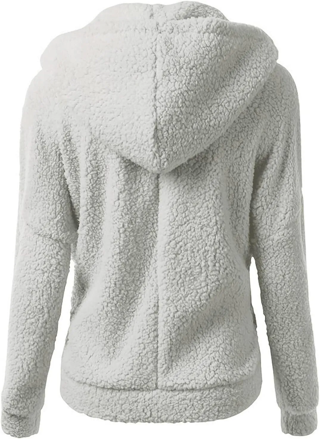 GOFULY Womens Hoodies Zip Up Lightweight Fleece Lined Sherpa Jacket Western Fall Winter Coats With Pockets Solid Outfits 2024