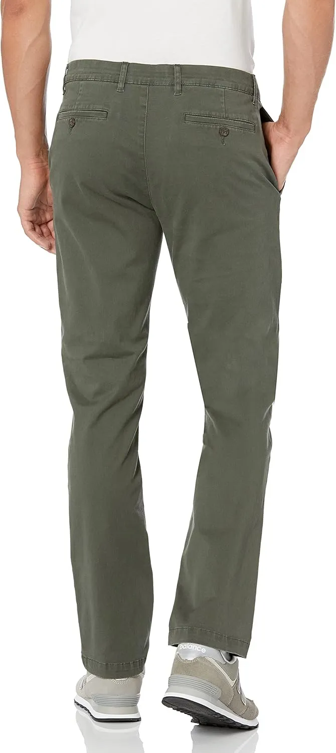 Goodthreads Men's Slim-Fit Washed Comfort Stretch Chino Pant