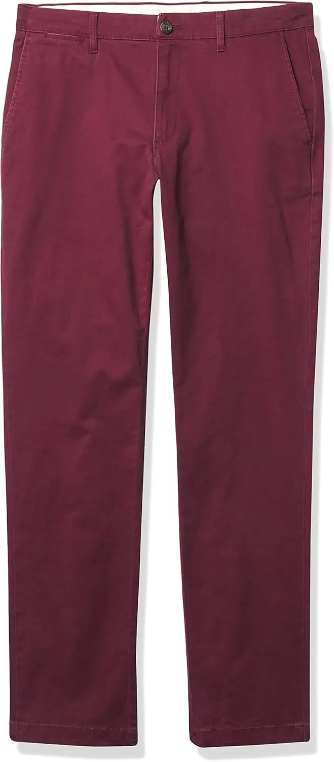 Goodthreads Men's Slim-Fit Washed Comfort Stretch Chino Pant