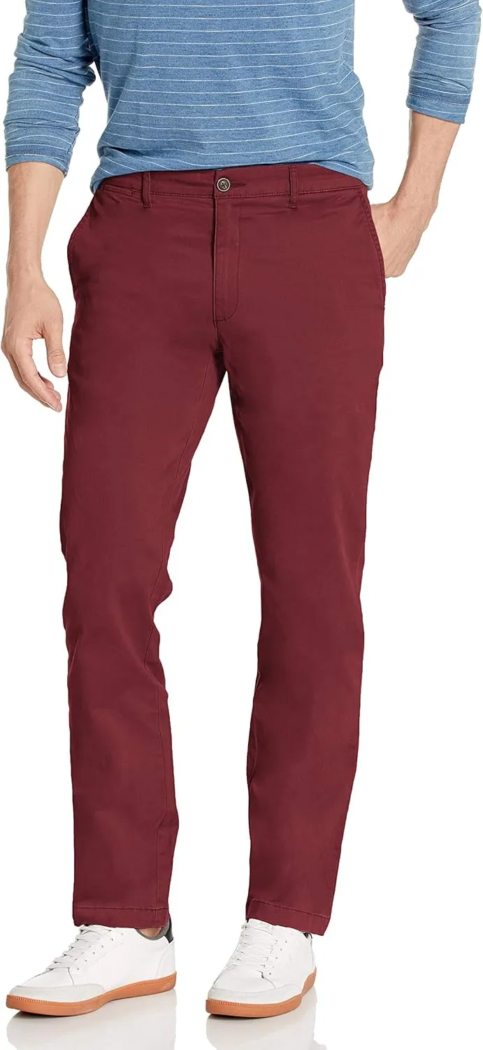 Goodthreads Men's Slim-Fit Washed Comfort Stretch Chino Pant