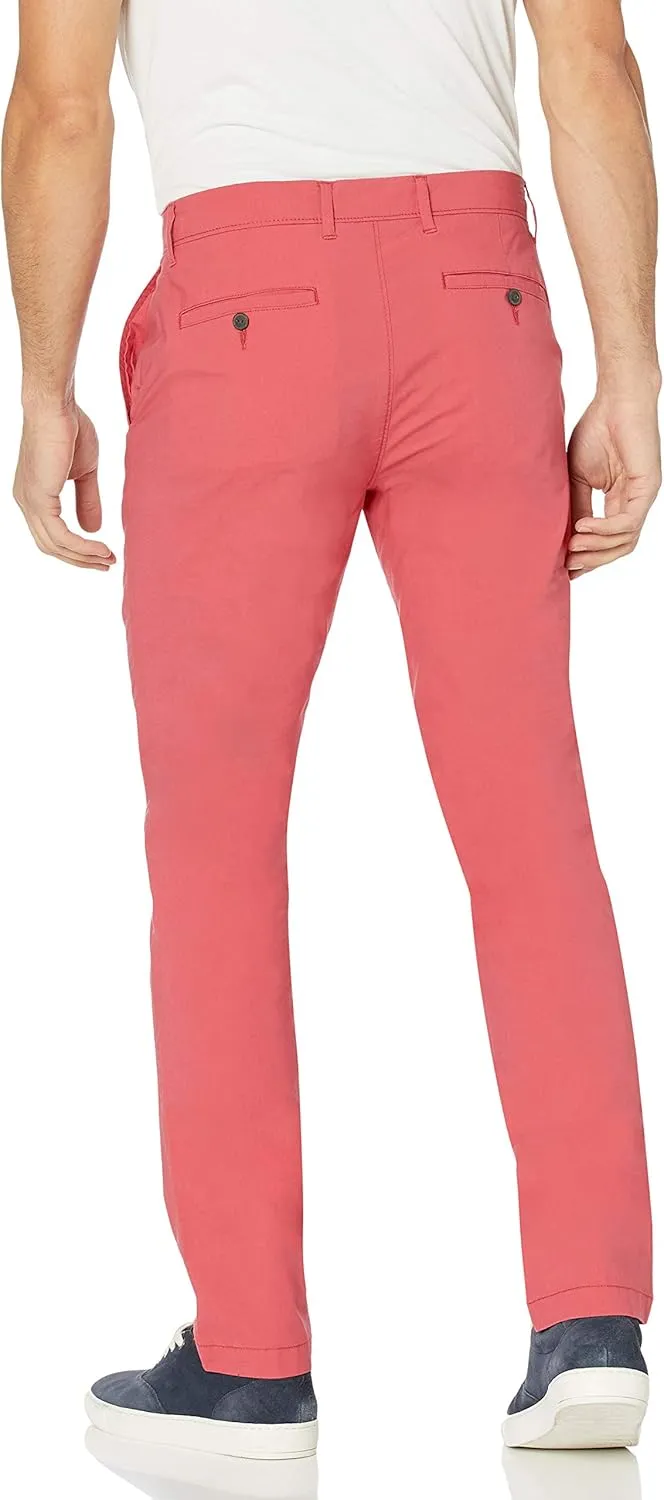Goodthreads Men's Straight-Fit Washed Comfort Stretch Chino Pant